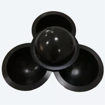 定制氟橡胶保护套 夹布橡胶膜片 减震隔膜皮碗 异形橡胶制品定制