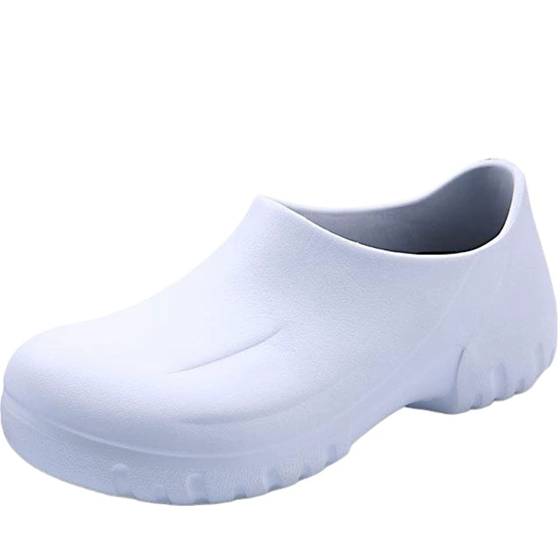 Нескользящие водонепроницаемые кухонные туфли, рабочая обувь, мужские туфли с флисовой подкладкой, простые рабочие туфли для отеля, кухни, больницы, женские S077