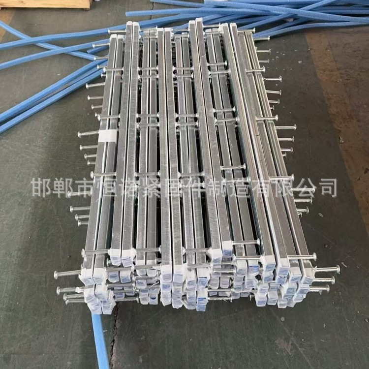 热镀锌带齿哈芬槽道 预埋槽道 隧道管廊用 高铁接触网槽钢