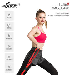 Wholesale yoga auxiliary shoulder opening and back beauty 8-figure tensioner, home office fitness anti-breakage 8-figure tension rope