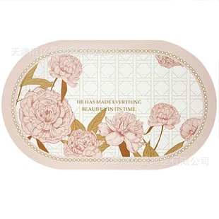 Simple Modern Ins Style Diatom Mud Placemat Heat Insulation Mat Light Luxury Office Desktop Mat Advanced Drain Mat