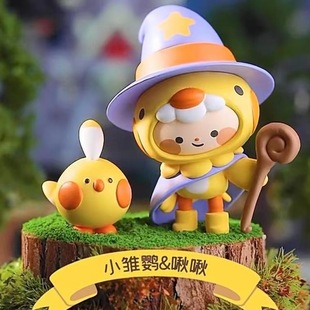 Genuine fans Meng brave to enter the magic city series tide play hand ornaments game peripheral doll toy blind box wholesale