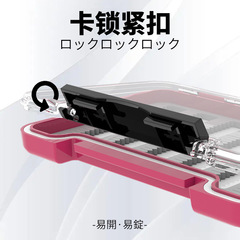 MEBAO New Fly Hook Storage Box, Lead Head Hook Accessory Box, Multi-Function Bait Box, Wholesale