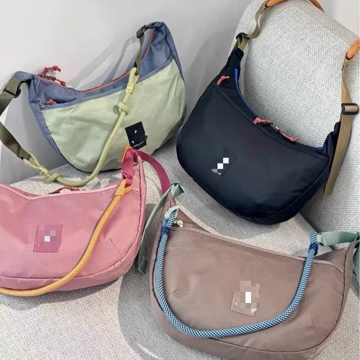 Cross-Border Outdoor Dopamine Pure Alpaca 8L Single-Shoulder Crossbody Bag Dumpling Bag Leisure Croissant Bag Commuter Bag