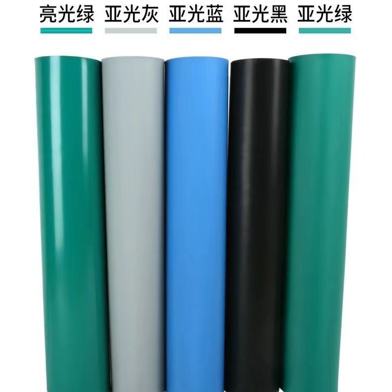 Anti-static green table mat, anti-slip rubber double-layer electrostatic leather, odorless, environmentally friendly production line table mat, anti-static floor mat