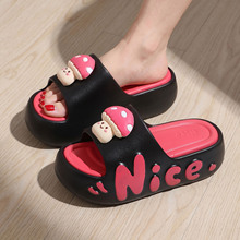 �ļ��¿�����ЬŮ�ɐۿ�ͨ�⴩����5CM�r��EVA����ɳ������Ь