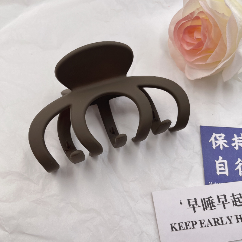 Accesorios para el cabello coreanos Clip de sensación premium de verano Clip de tiburón en la parte posterior de la cabeza