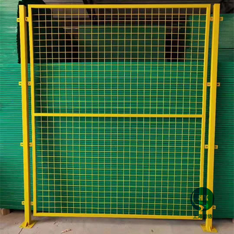 上海车间仓库隔离网 厂区围栏网金属网栏 现货浸塑铁丝网框架围栏