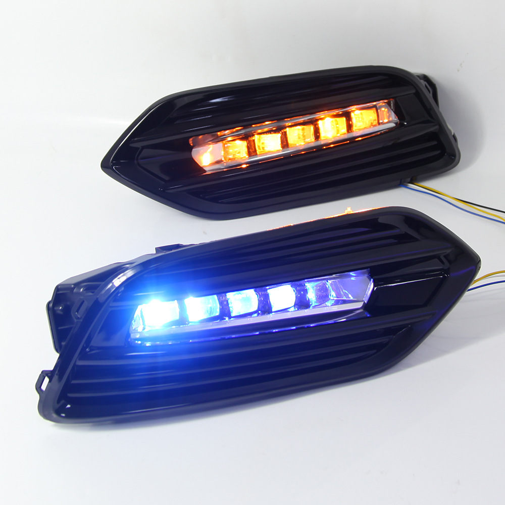 Adecuado para 19-20 Honda Yizhi luz diurna 18 HRV Luz de marcha diurna Luz de niebla de baja altura HRV