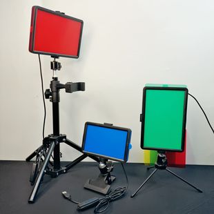 Fill Light for Live Streaming, Small Desktop Lighting Room, Photo Arrangement, Soft Light, Professional Led Square Light, Portable
