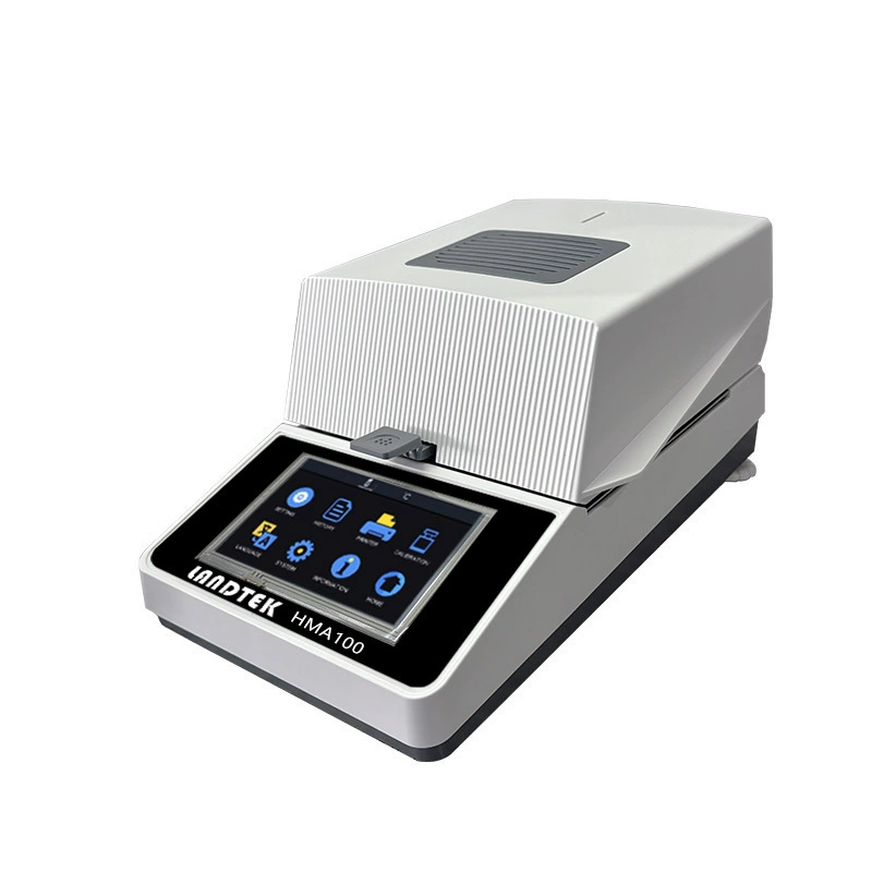 Трансграничный и розничный многофункциональный галогеновый измеритель влажности серии HMA100