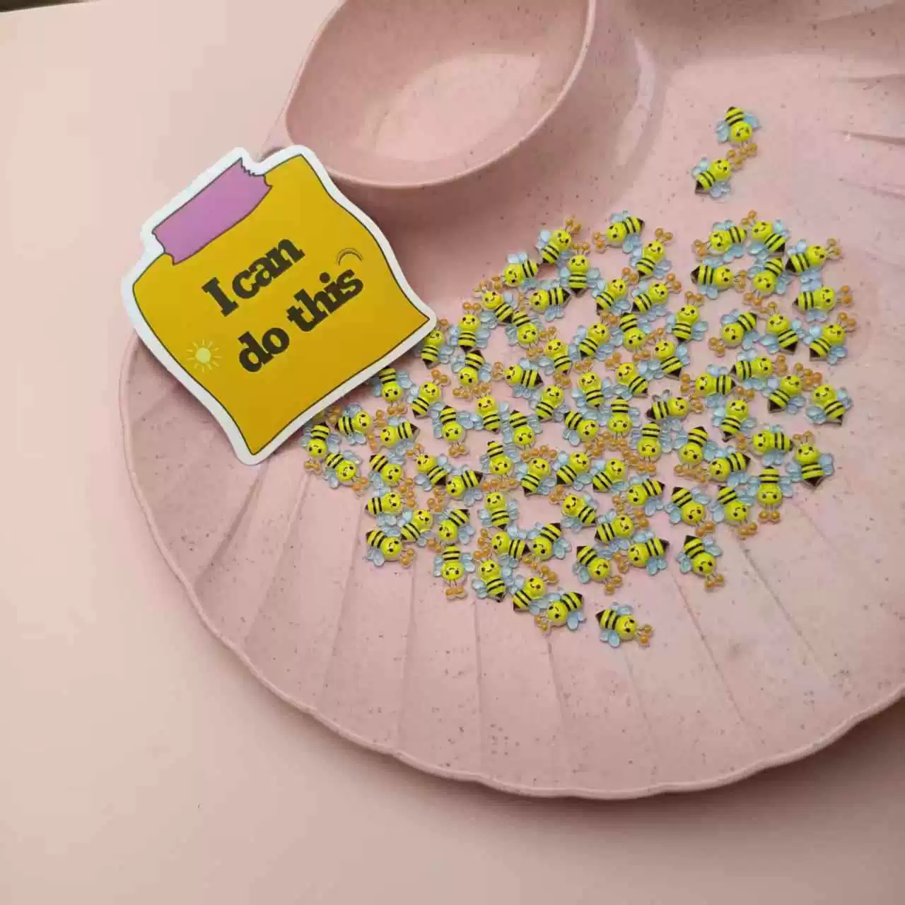 Мини-милый Кристалл мультфильм Смола Материал Ювелирные аксессуары DIY Материал Маникюр Красота