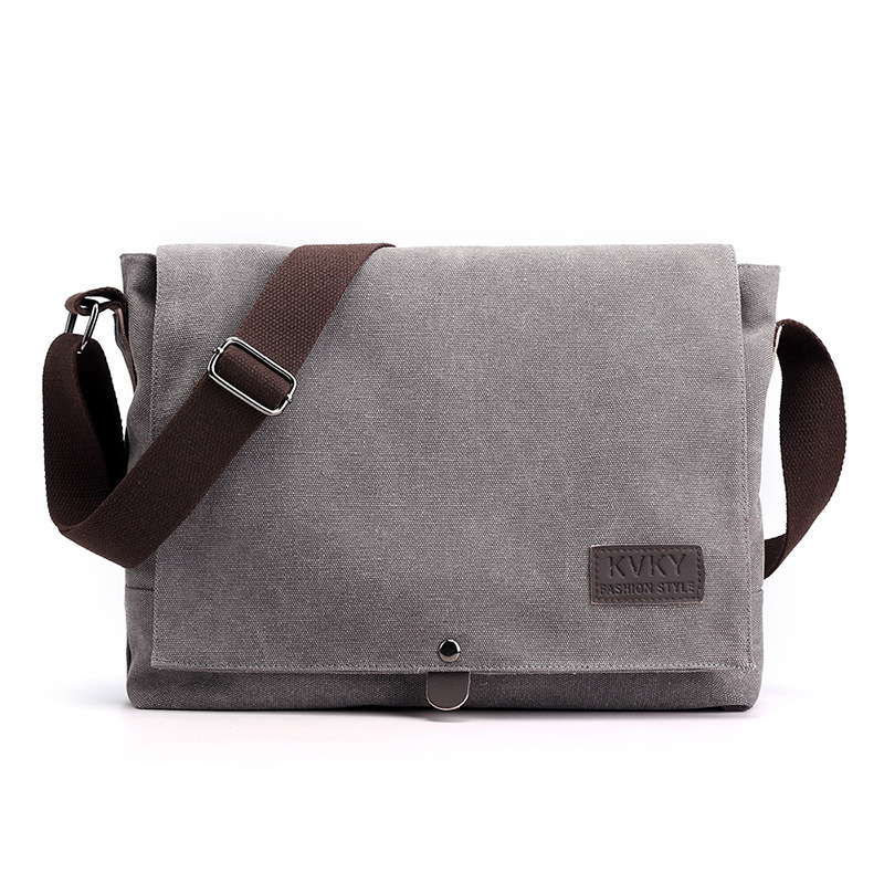 2023 New Fashion Trendy Shoulder Bag Men's Casual Multifunctional Lightweight Men's Bag Men's Canvas Crossbody Bag