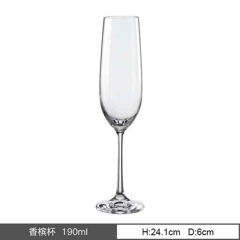 Checo Lexus cristal sin plomo de alto valor de taza de vino de lujo simple de alta calidad taza de vino alto pie taza de vino