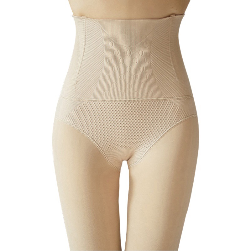 Leggings de cintura alta con control de abdomen y efecto levanta glúteos para mujer, con diseño de espina de pescado y panal de abeja, ideales para usar en exteriores en otoño e invierno, pantalones cálidos de una pieza que se pueden usar en exteriores. image 1