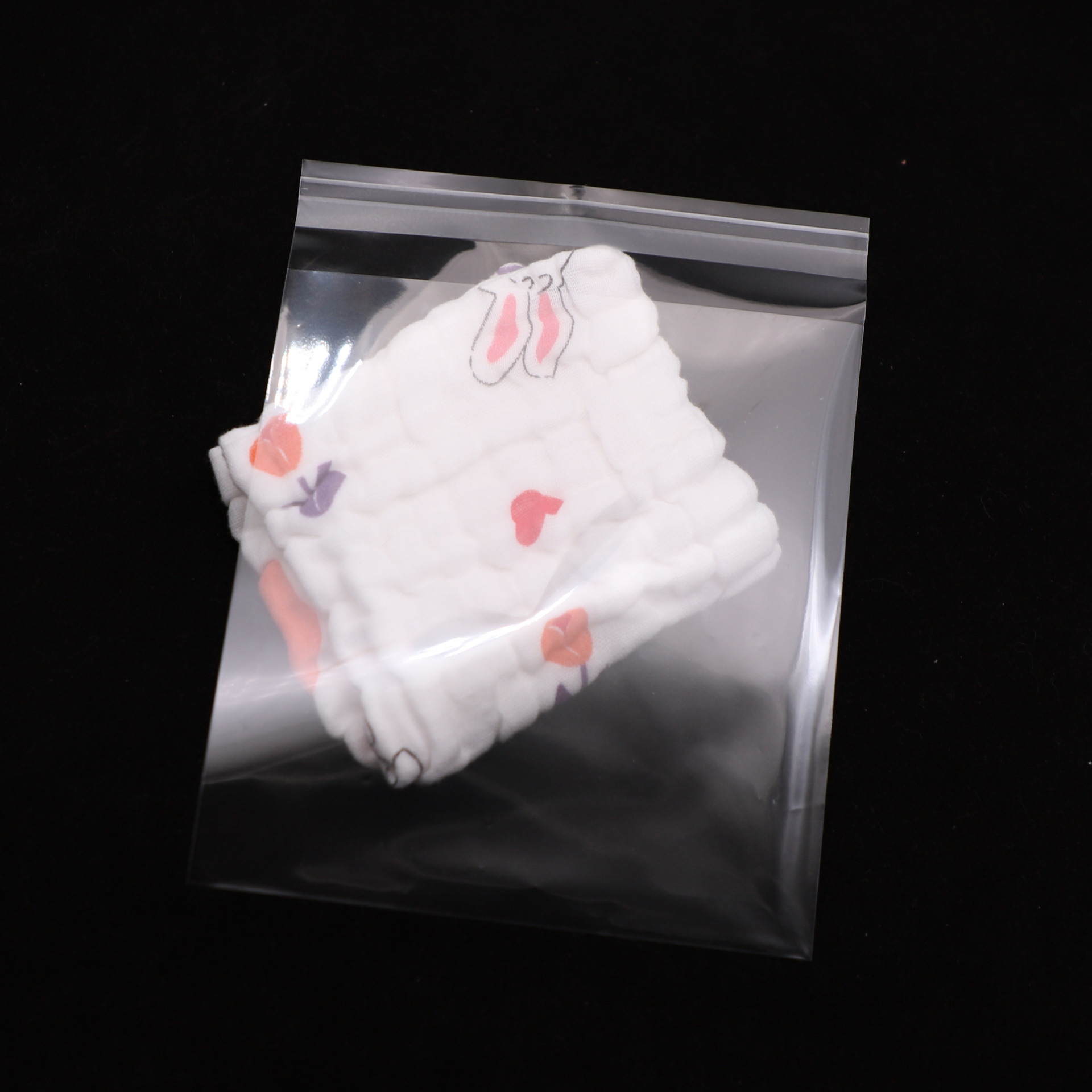 供应丝袜眼罩透明OPP自粘包装袋印刷LOGO外贸出口内裤独立包装袋