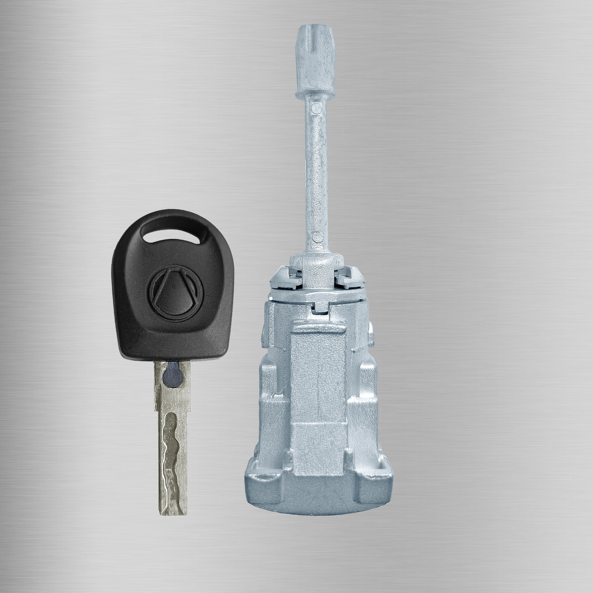 Aplicable a Volkswagen SEAT 6L3 cilindro de la puerta derecha 1 llave cilindro de la cerradura accesorios de automóviles OE: 6L3837167B