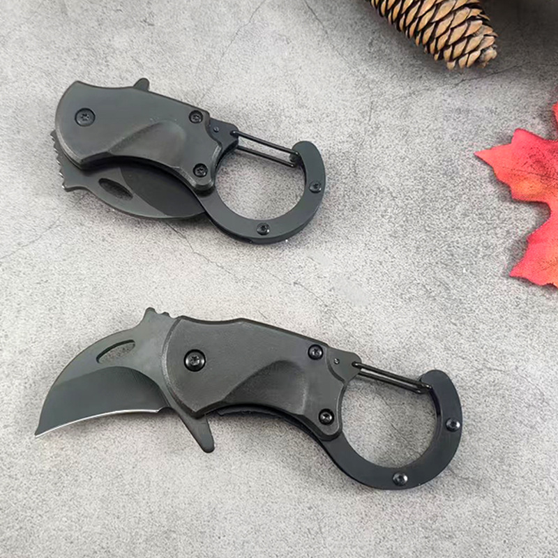 迷你爪子可收折礼品挂件迷你小刀具便捷狐狸刀爪子开箱刀项链