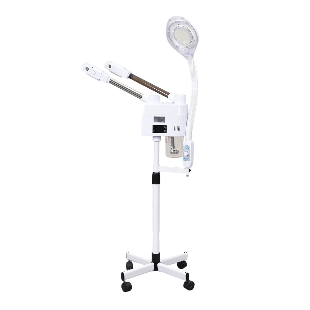 Transfronterizo de doble tubo de pulverización caliente y fría aparato de vapor doméstico para la cara aparato de reposición de agua aparato de pulverización caliente y fría aparato de pulverización ajustable para salón de belleza image 5