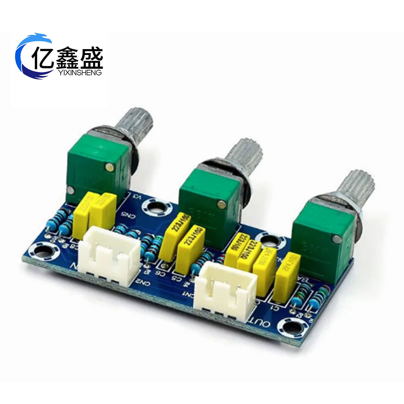 XH-M802 无源调音板前级板前置板音调板高低音调节HIFI发烧级成品