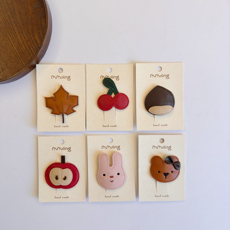 Korean New Children's Hair Clip Cute Rabbit Bear Side Clip Girls...