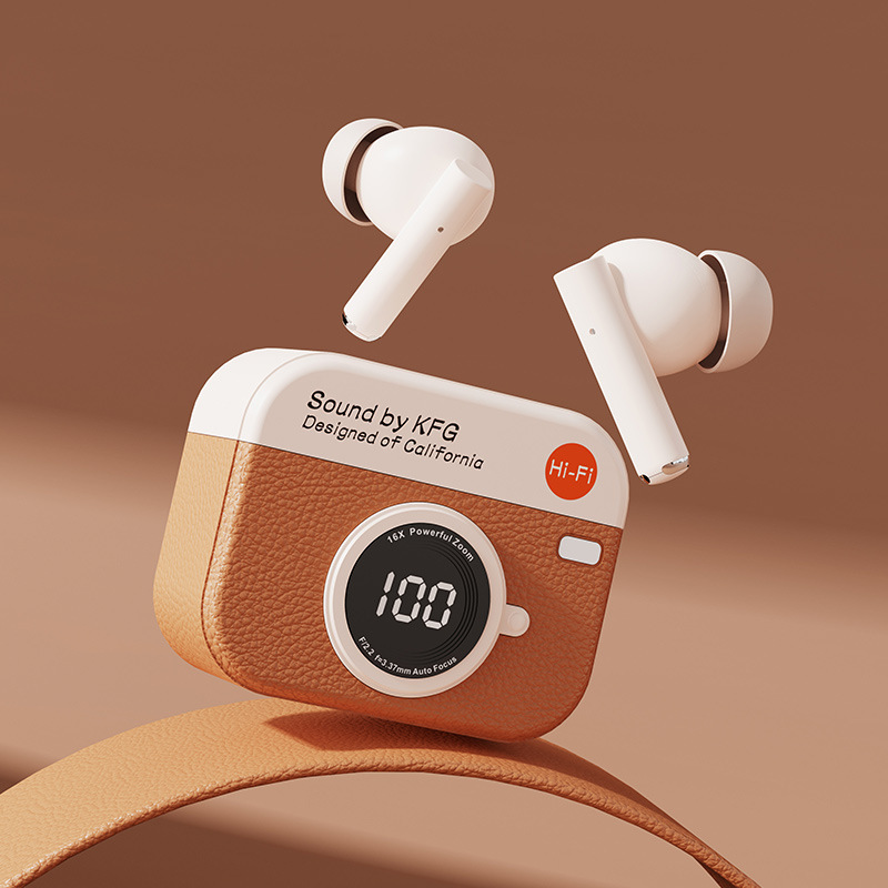 国境を越えた新製品 Q86 スポーツ ワイヤレス Bluetooth ヘッドセット インイヤー 長時間装着 痛みのない睡眠 長いバッテリー寿命 レトロ プライベート モデル|undefined