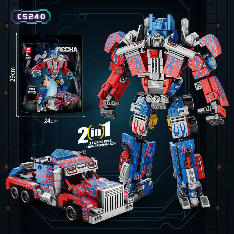 Lego, transformer, toy car, constructor for boys, King Kong, Birthday gift