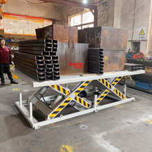 hoular好拉加长台面固定式升降平台电动液压升降机大台面升降台