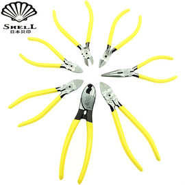 日本贝印水口钳 尖嘴扁口钳 斜嘴钳 电缆剪SM-18 3 22 21 20 606