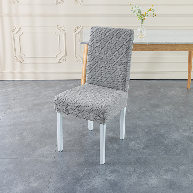 Four Seasons universal cubierta de la silla de comedor simple moderno elástico todo incluido cubierta de la silla engrosada taburete cubierta de la silla anti-gato cero