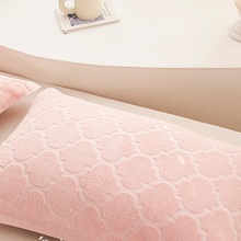 老式枕巾提花毛巾款纯棉毛圈单人全棉一对家用柔软毛巾盖52X75cm