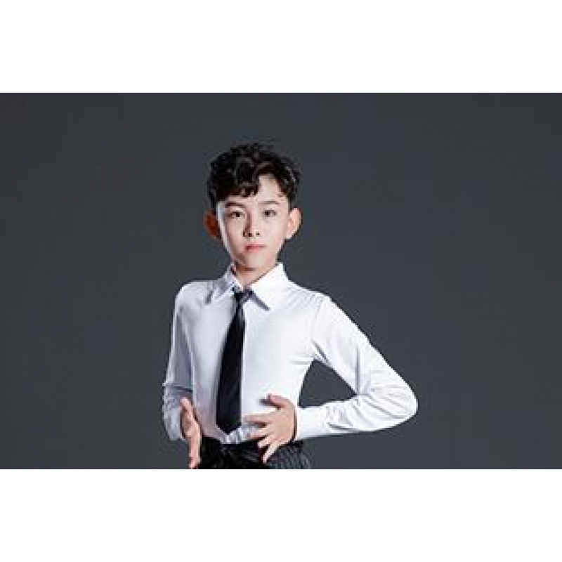 White top + bow tie + tie