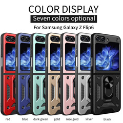 Samsung Z Flip7、MOTO Razr60 Ultra対応、折りたたみ式携帯電話ケース、スタンド付き、落下防止保護カバー
