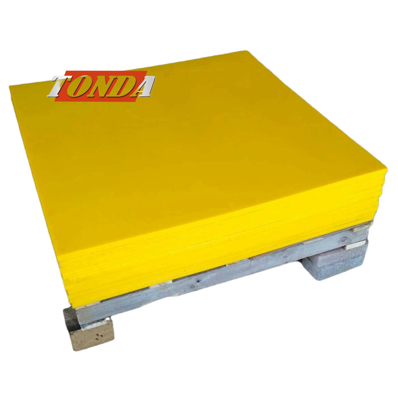 烟台腾达 厂家批发聚氨酯衬板 聚氨酯垫板 高耐磨聚氨酯板 牛筋板