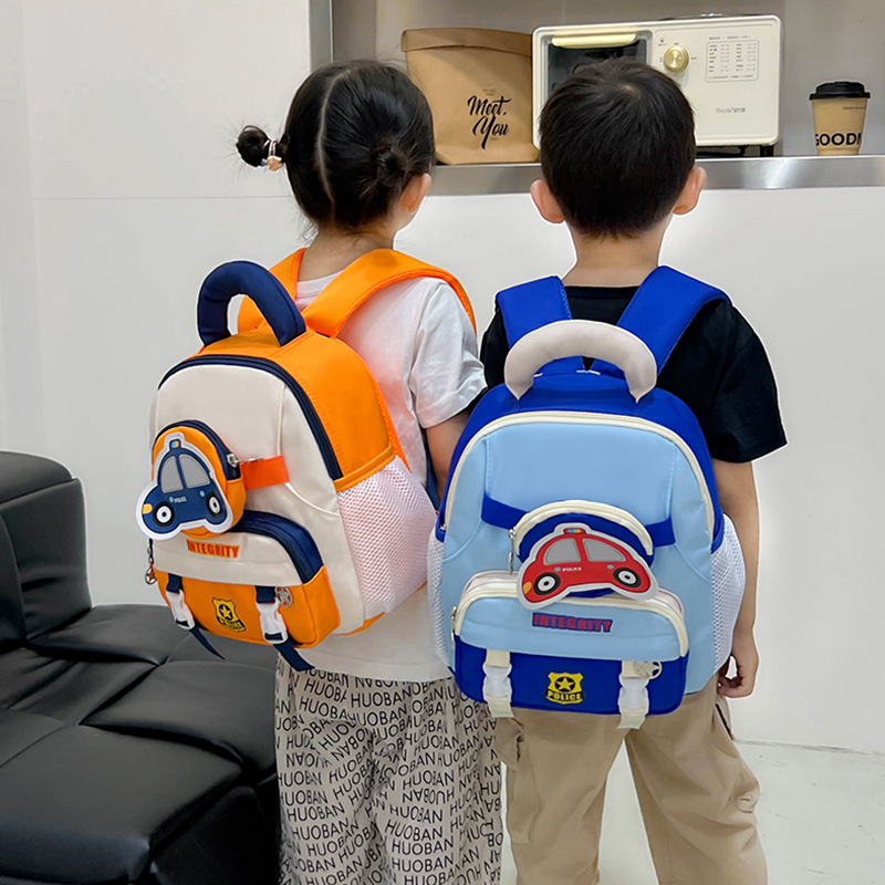Mochila infantil de dibujos animados para niños mochila transpirable preescolar de 3 años de edad, niña encantadora de 5 años de edad, mochila ligera