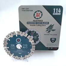114干切开槽片切割黑金砂石材 金刚石锯片