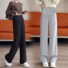 2025孕妇裤4XL打底裤春秋新款常规秋季棉裤孕妇阔腿裤子秋装