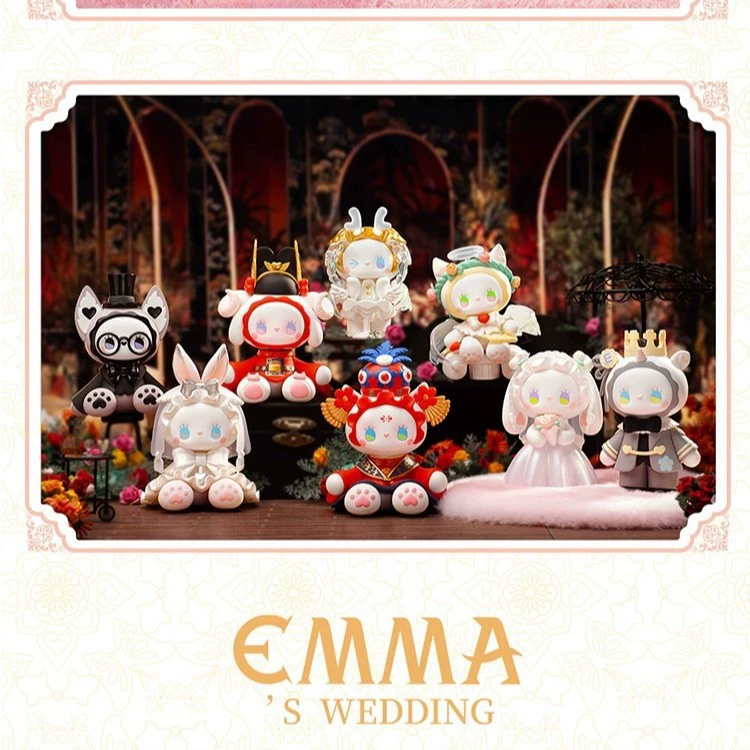 Горячая серия EMMA Secret Realm Forest Wedding слепой бокс, модные куклы-игрушки, креативная фигурка, украшение, подарок для девочек