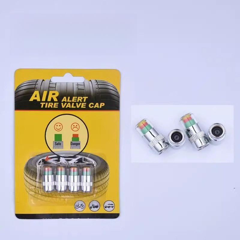 2026 New Model Car Tire Valve Cap Tire Pressure Monitoring Cap Air Pressure Detection Warning Alarm for Sedans, Anti-Explosion