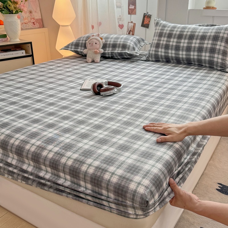 Funda de cama fija Colcha Simmons Cubierta protectora Cubierta de polvo Colchón Cubierta de cama individual Doble individual Sábana de cama antideslizante transfronteriza