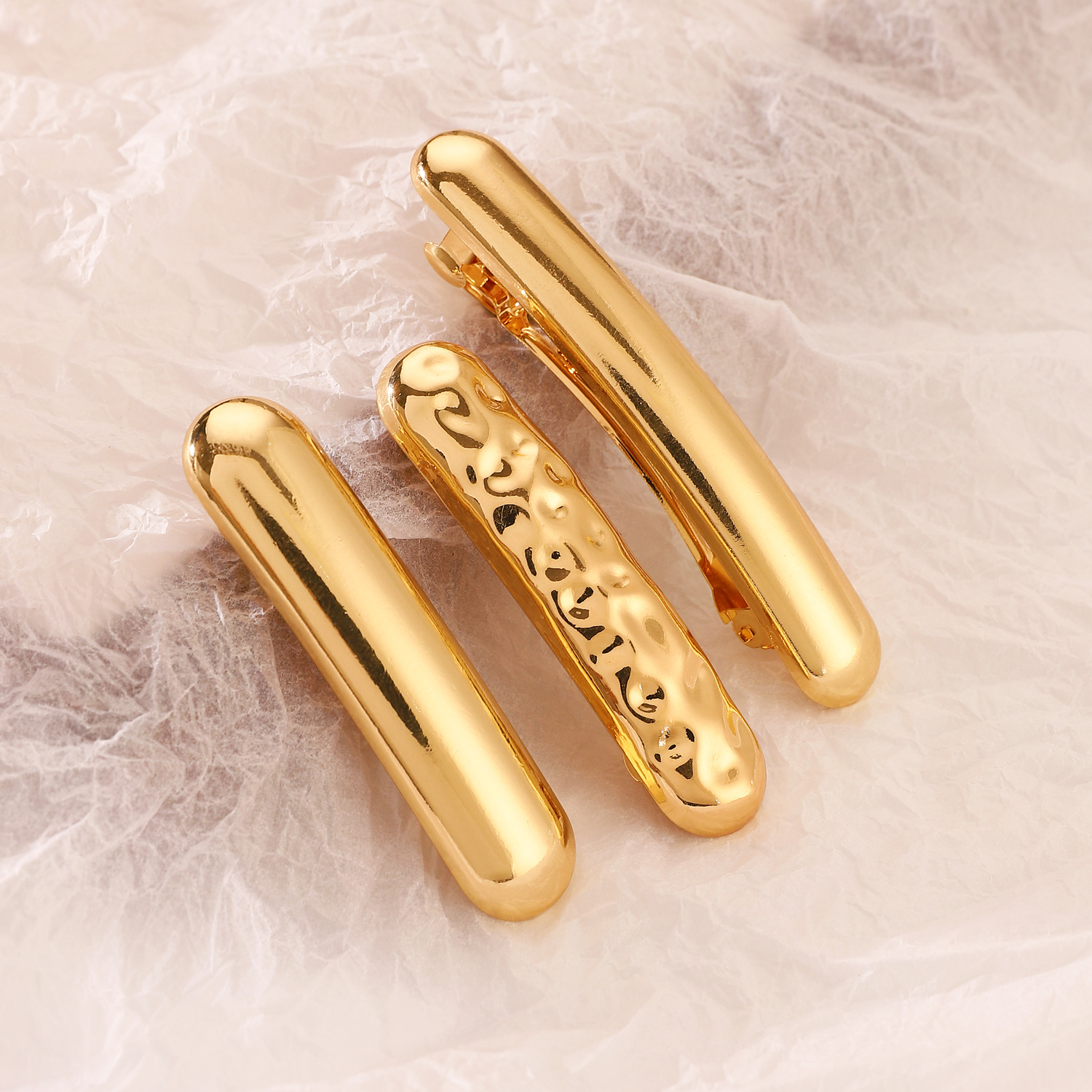 Irregular, Plating Design Vintage Style Style Vintage Style Women's Knot Alloy Irregular Plating Hair Tie