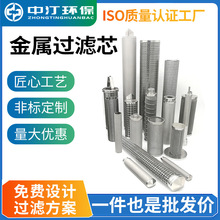 不锈钢304316L金属折叠聚丙烯聚酯PTFE耐高温耐腐蚀烧结过滤滤芯