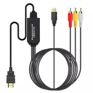 AV TO HDMI�����D�Q�� HDMI TO AV�D�Q��RAC1.8�� 1080P �D�Q��