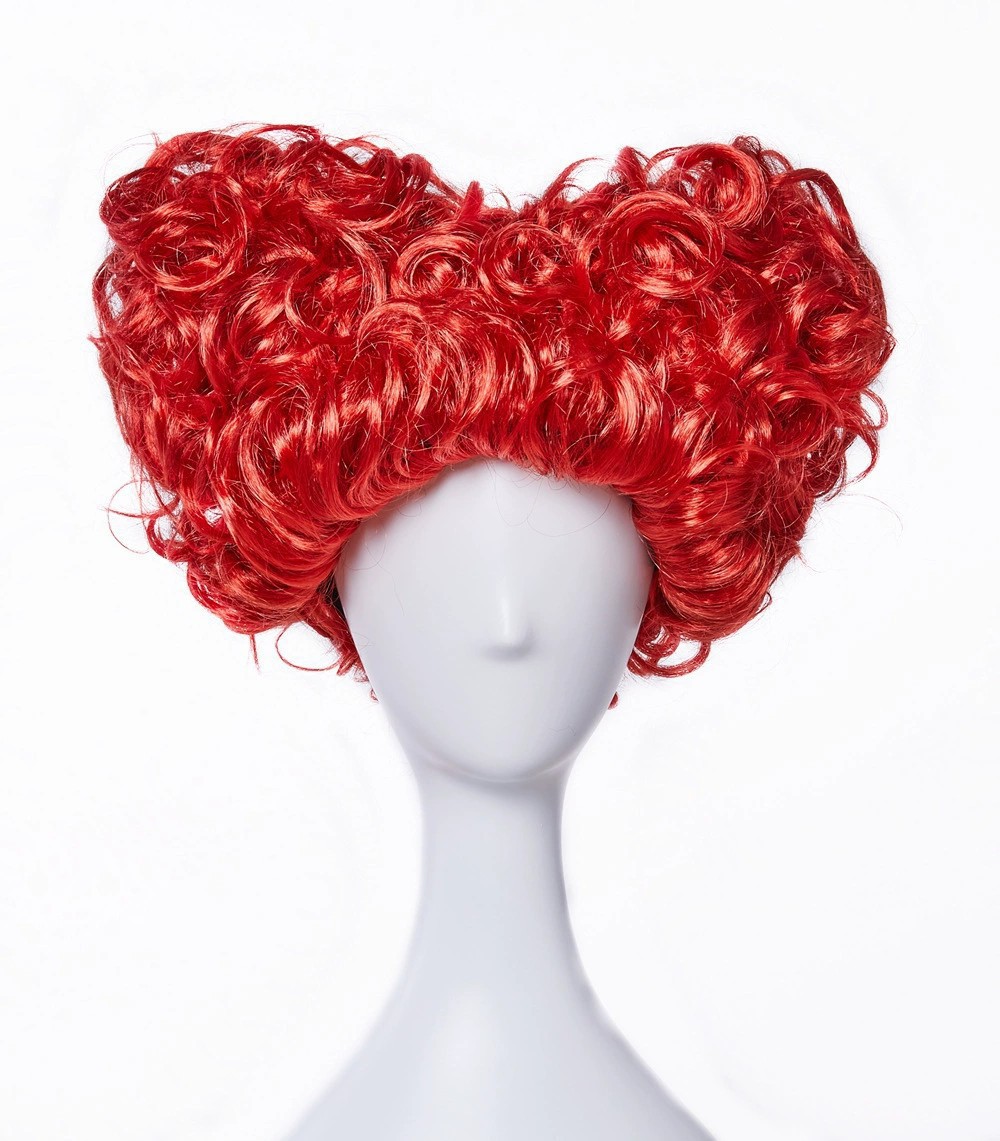 Perucas animada cross-border cosplay cabello rizado Halloween vestido pequeño rollo de dibujos animados corto falso inventario al por mayor