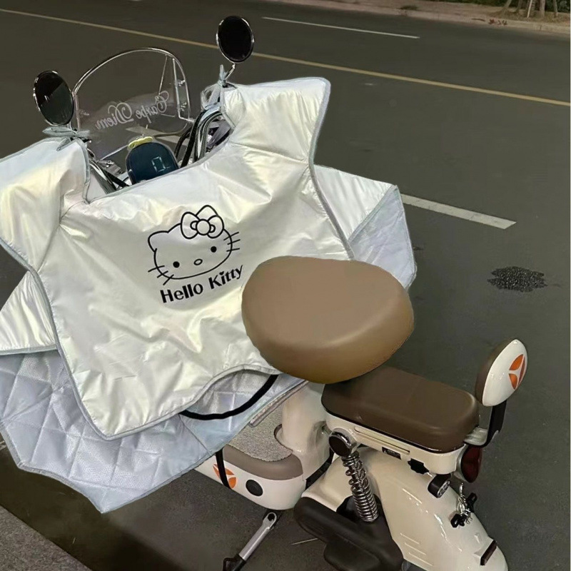 2025 ホットスタイル夏電気自動車フロントガラスカバー夏の日焼け止め防水バッテリーオートバイレインカバー断熱と通気性|undefined