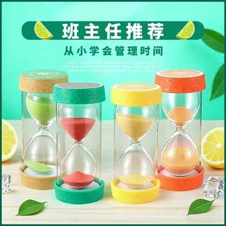 创意水果沙漏儿童 水果计时器1-60分钟 学生学习生日礼物摆件批发