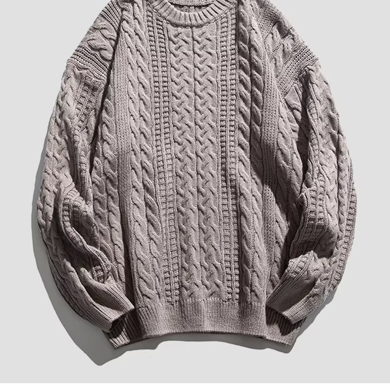 Nuevo suéter vintage japonés para hombres y mujeres otoño ins estilo perezoso bf retro suéter de botón ceroso suave