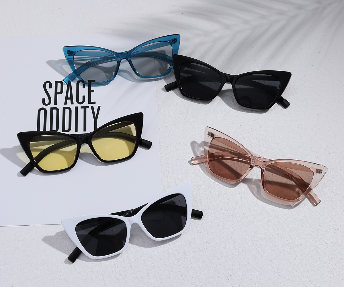 Fashion Triangle Pointed Cats Eye Multicolor Sunglassespicture1