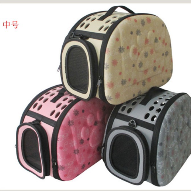 Crossbody Portable Dog Bag Large Capacity Shoulder Cat Bag Pet Bag Outgoing Cat Backpack Folding Breathable Cat Mic Bag Cross-Border