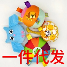 一件代发  狗狗磨牙耐咬毛绒发声互动训练宠物玩具 小中大型犬狗